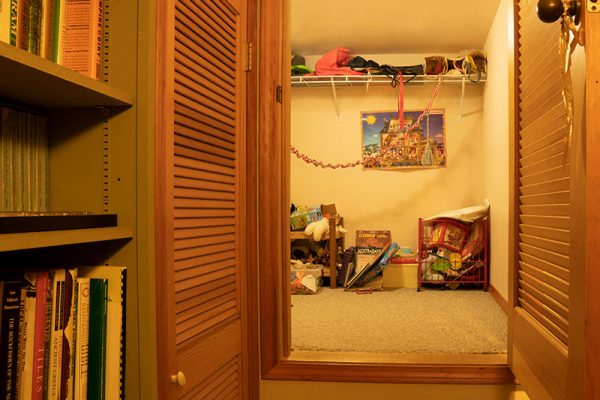 Farmhouse kids cubby downstairs