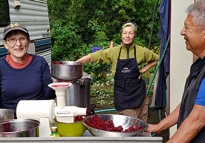 Making Jam with Nettles Farm Fruit